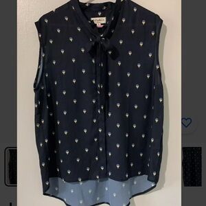 LaVieLente Sleeveless Hot Air Balloon Blouse